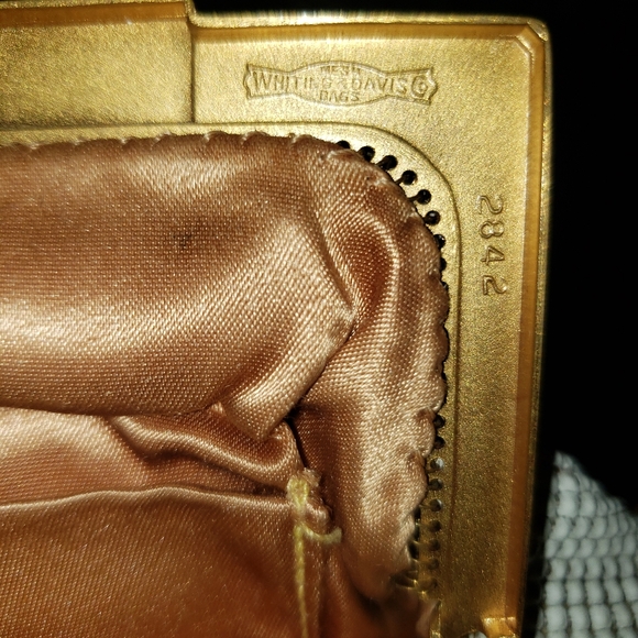 Whiting and Davis Mesh Purse #2842 Rare Antique - Picture 3 of 4